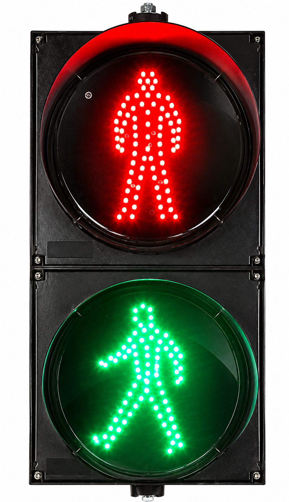 Semáforo Peatonal Rojo y Verde Estático 2×300 mm